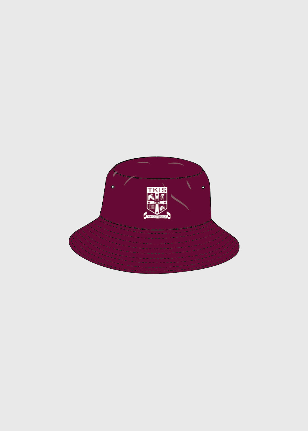 Hat Bucket Maroon