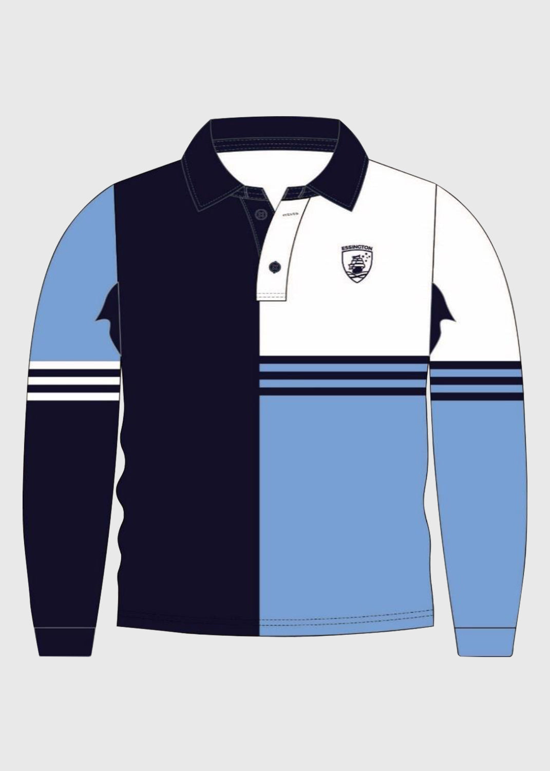 Jersey L/S Rugby Knit