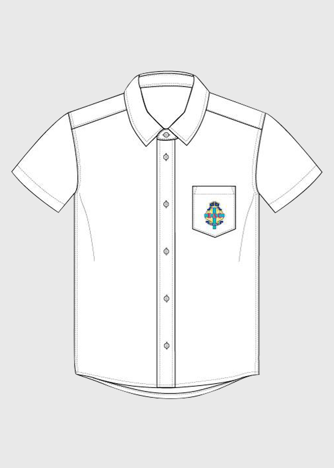 Shirt Snr Boys White