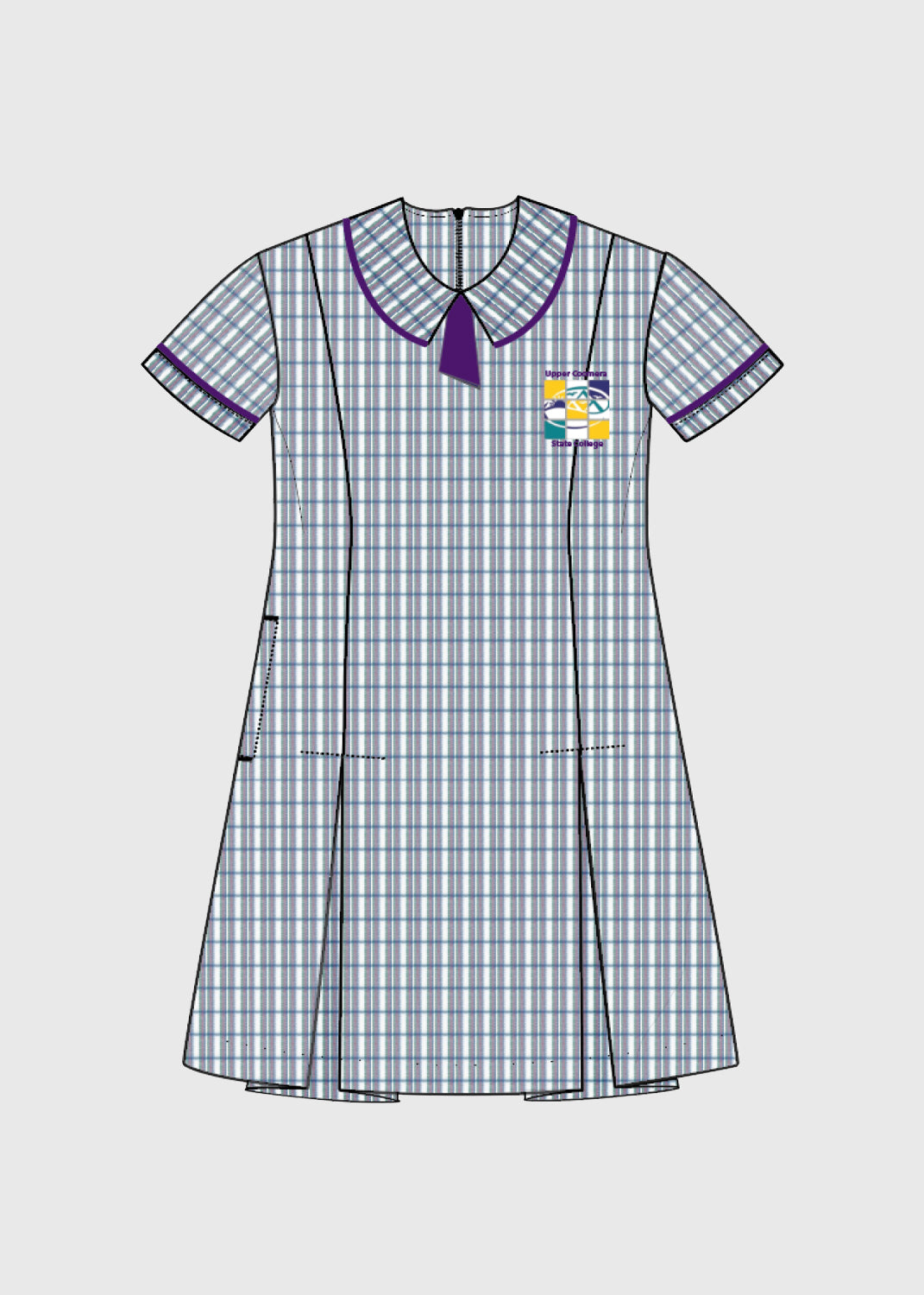 Dress Primary Jnr Check P-6