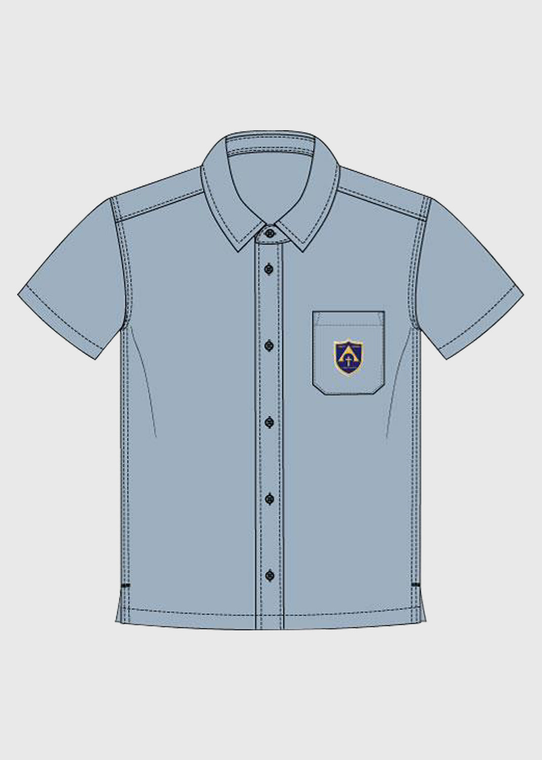 Shirt Blue Unisex