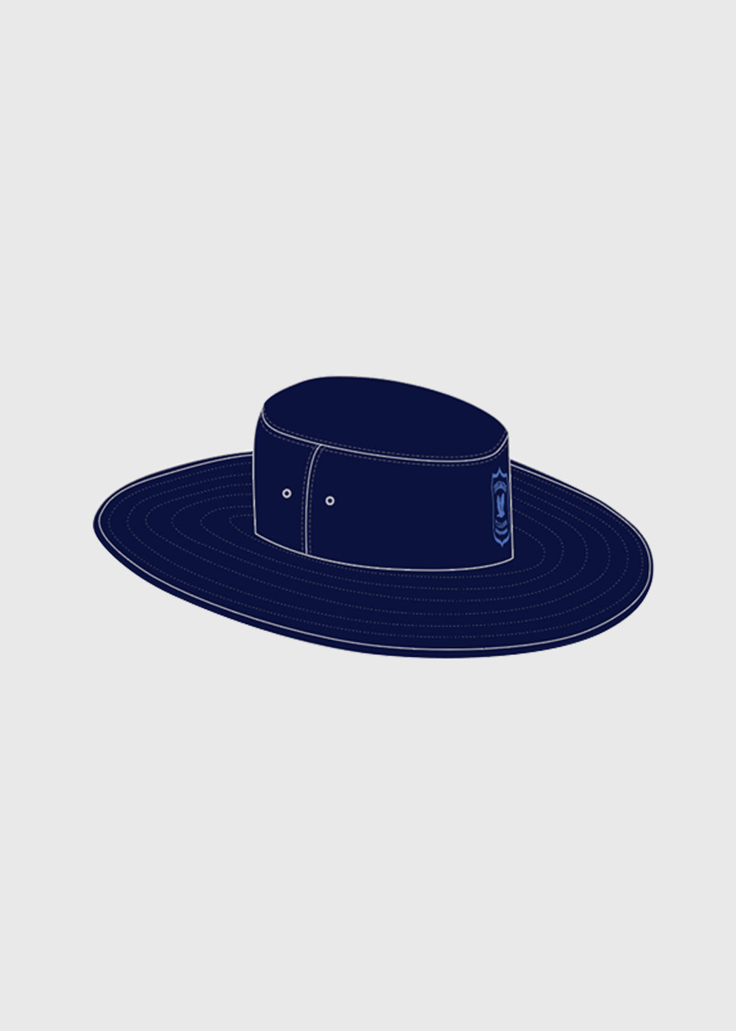Hat Surf Wide Brim EMB