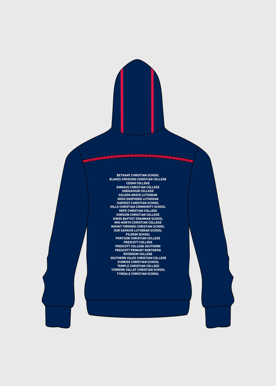 Male - Pullover Hoodie (with heat transfer NAME)