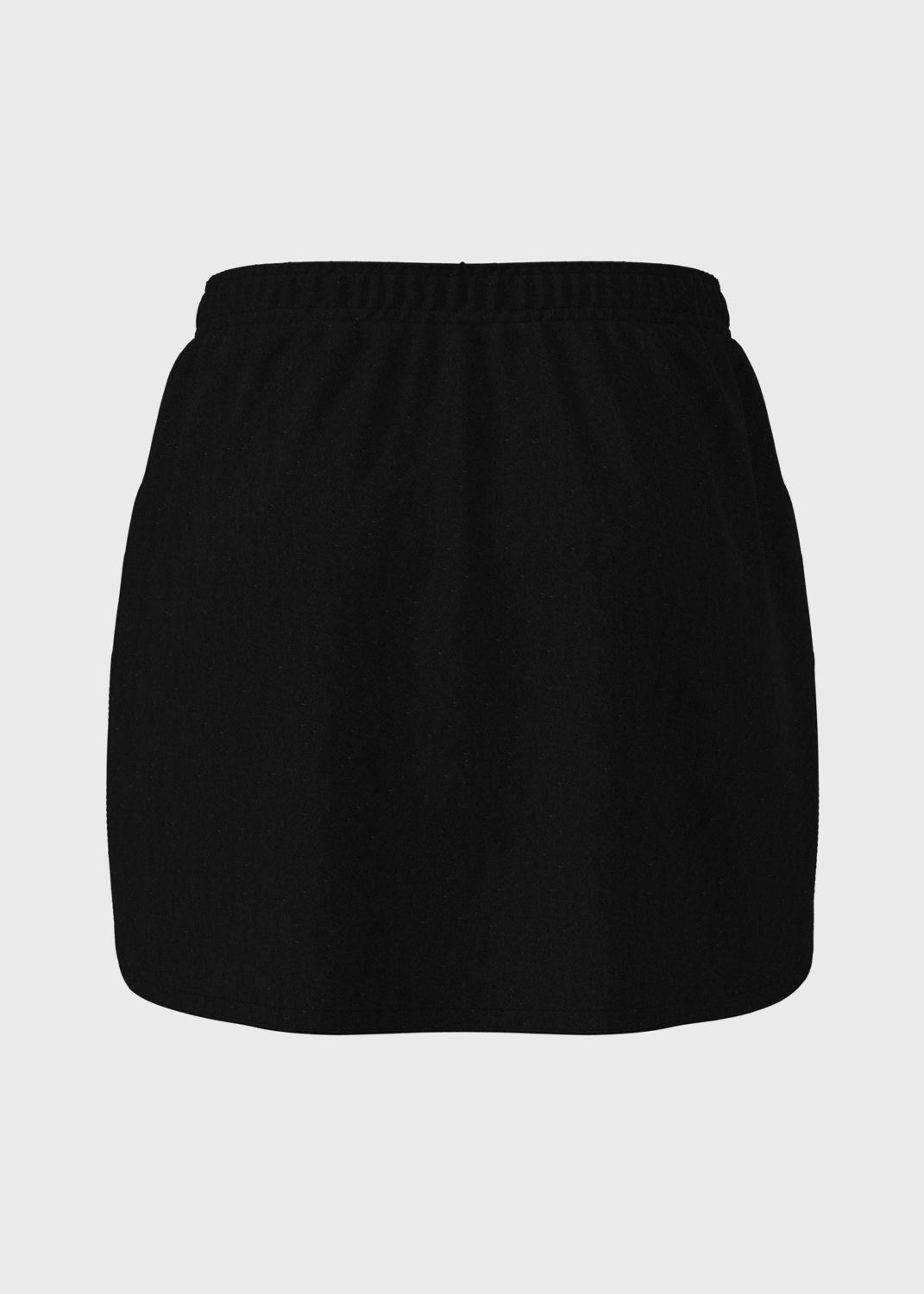 A-Line Cotton Sport Skort - Black