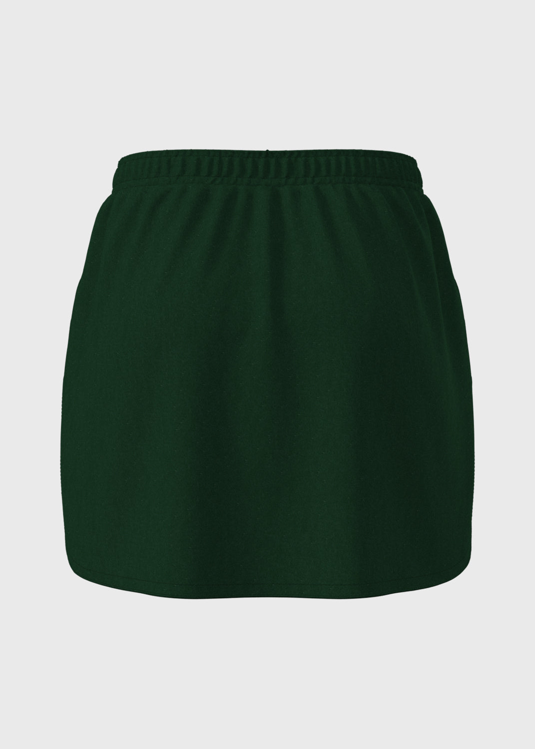 A-Line Cotton Sport Skort - Kale Green