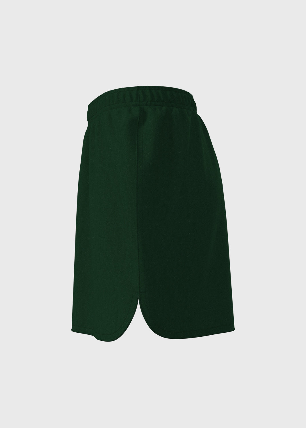 A-Line Cotton Sport Skort - Kale Green