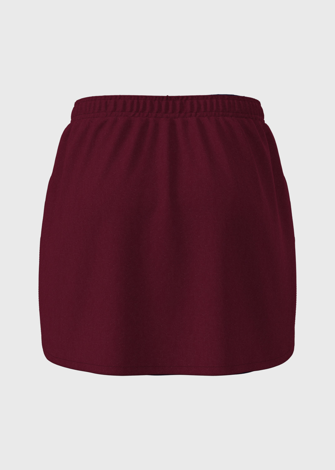 A-Line Cotton Sport Skort - Maroon