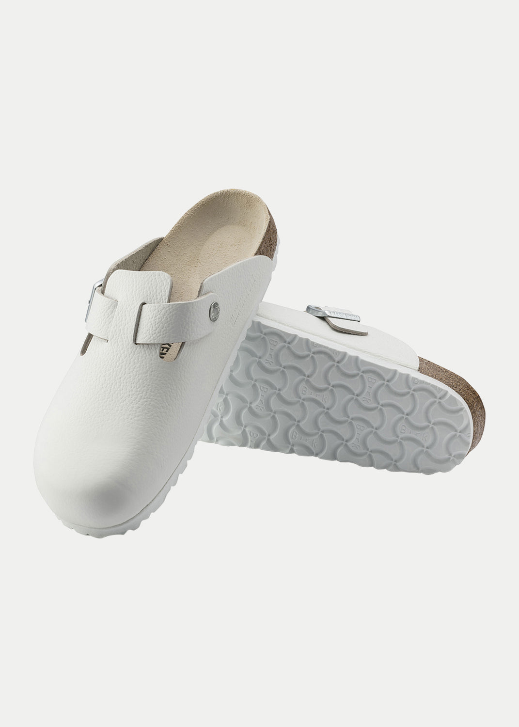 Boston Leather - White