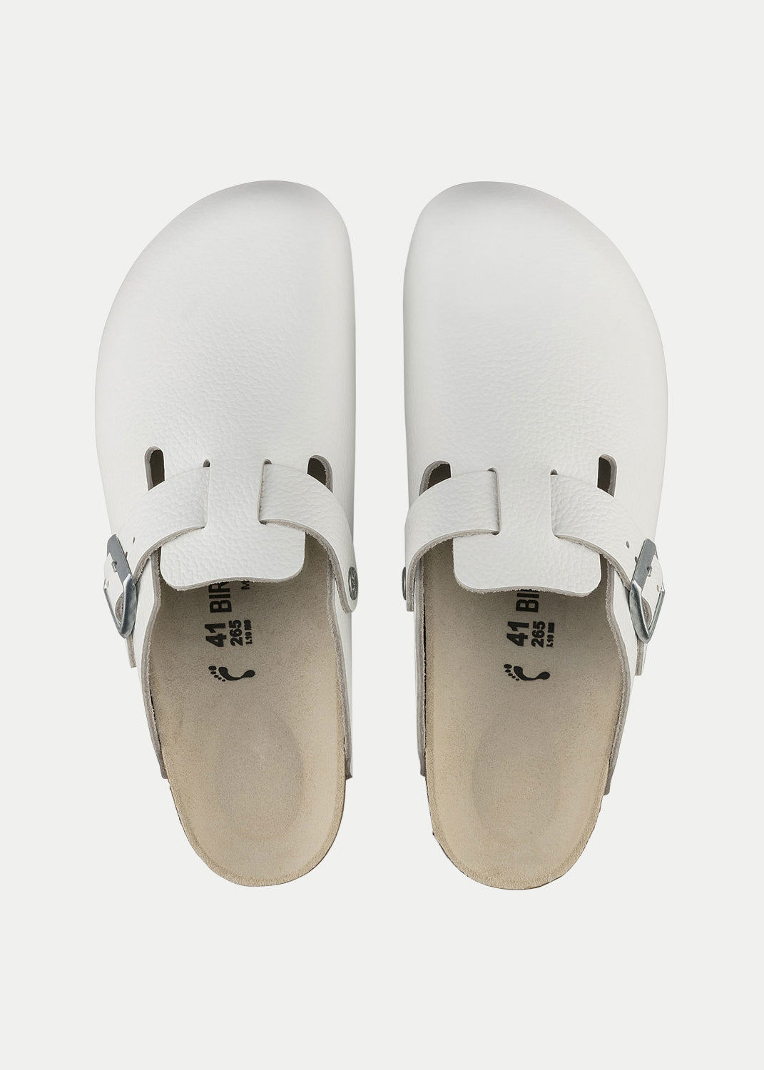 Boston Leather - White