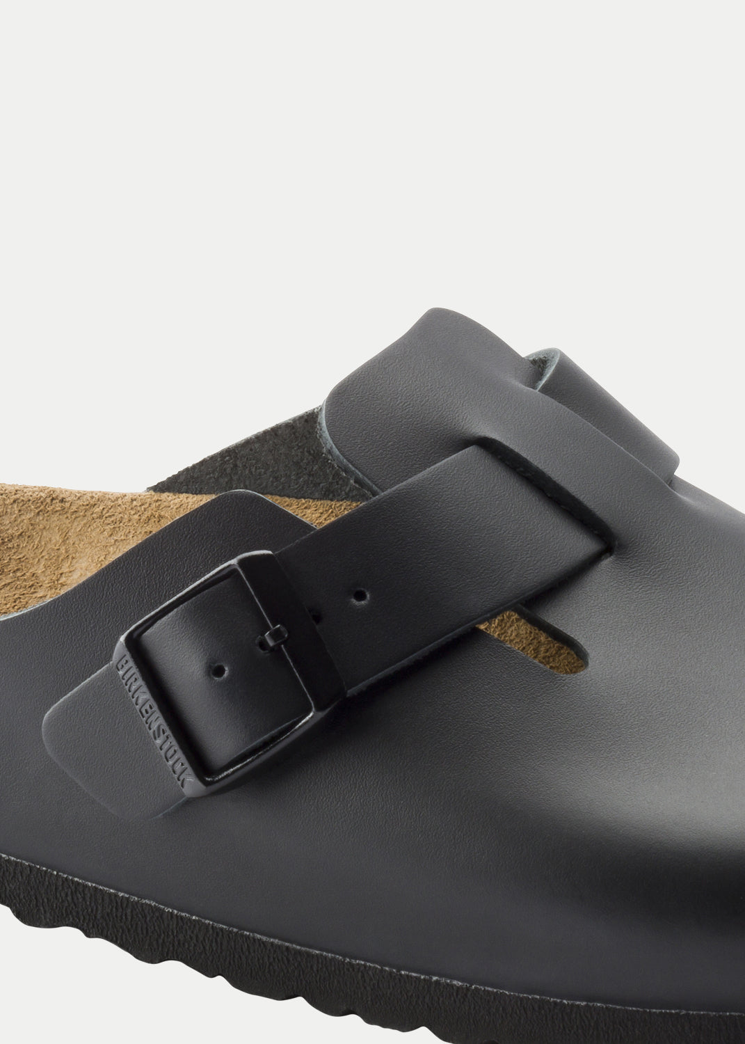 Boston Narrow Leather - Black