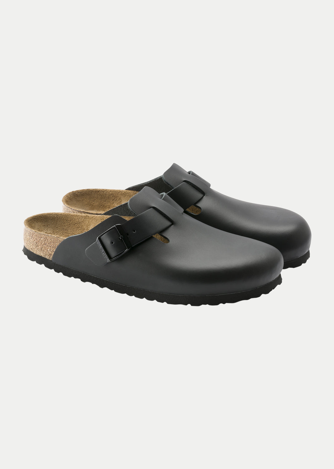 Boston Narrow Leather - Black
