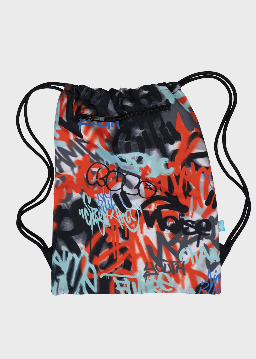 Big Drawstring Bag - Urban Scrawl