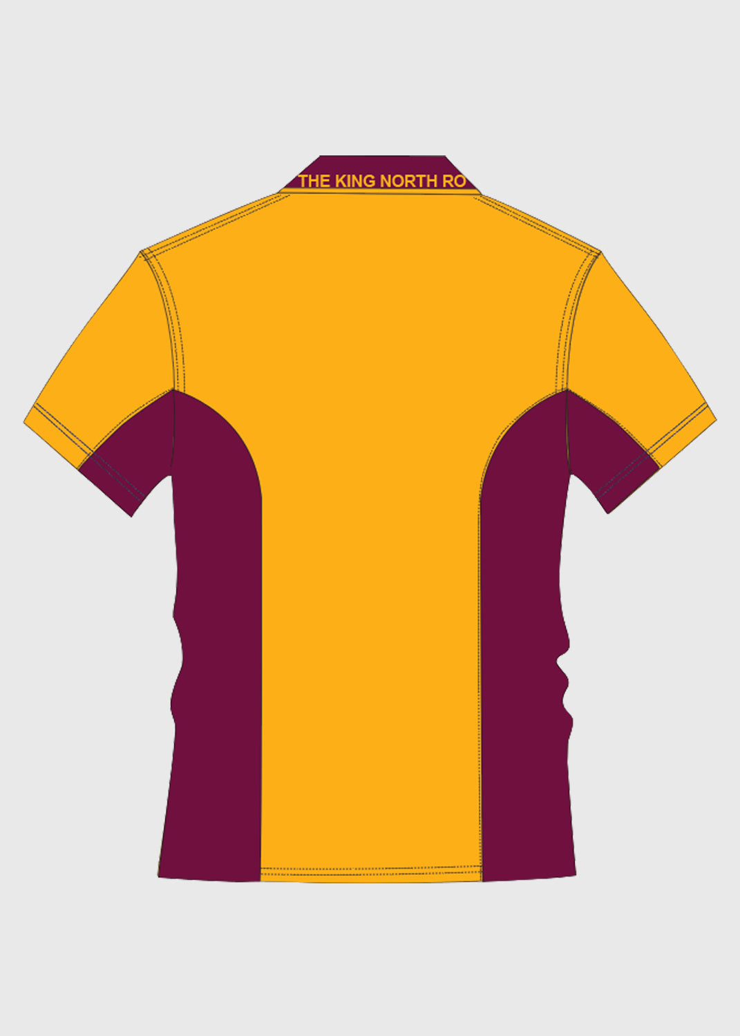 Polo Sports Yellow/Maroon S/S