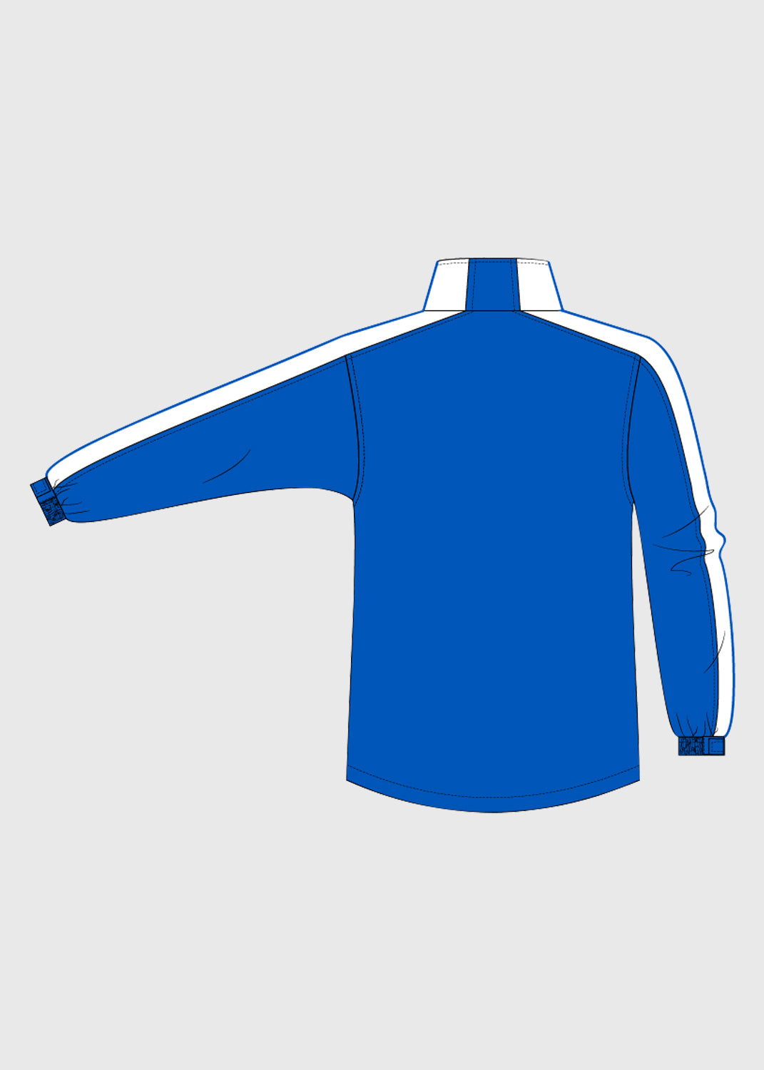 Jacket M/F Zip Royal
