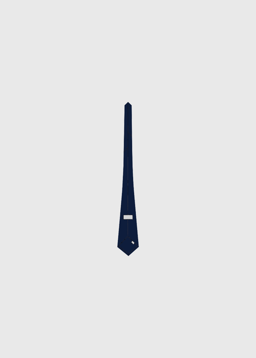 Tie for Shirt - Navy 127cm