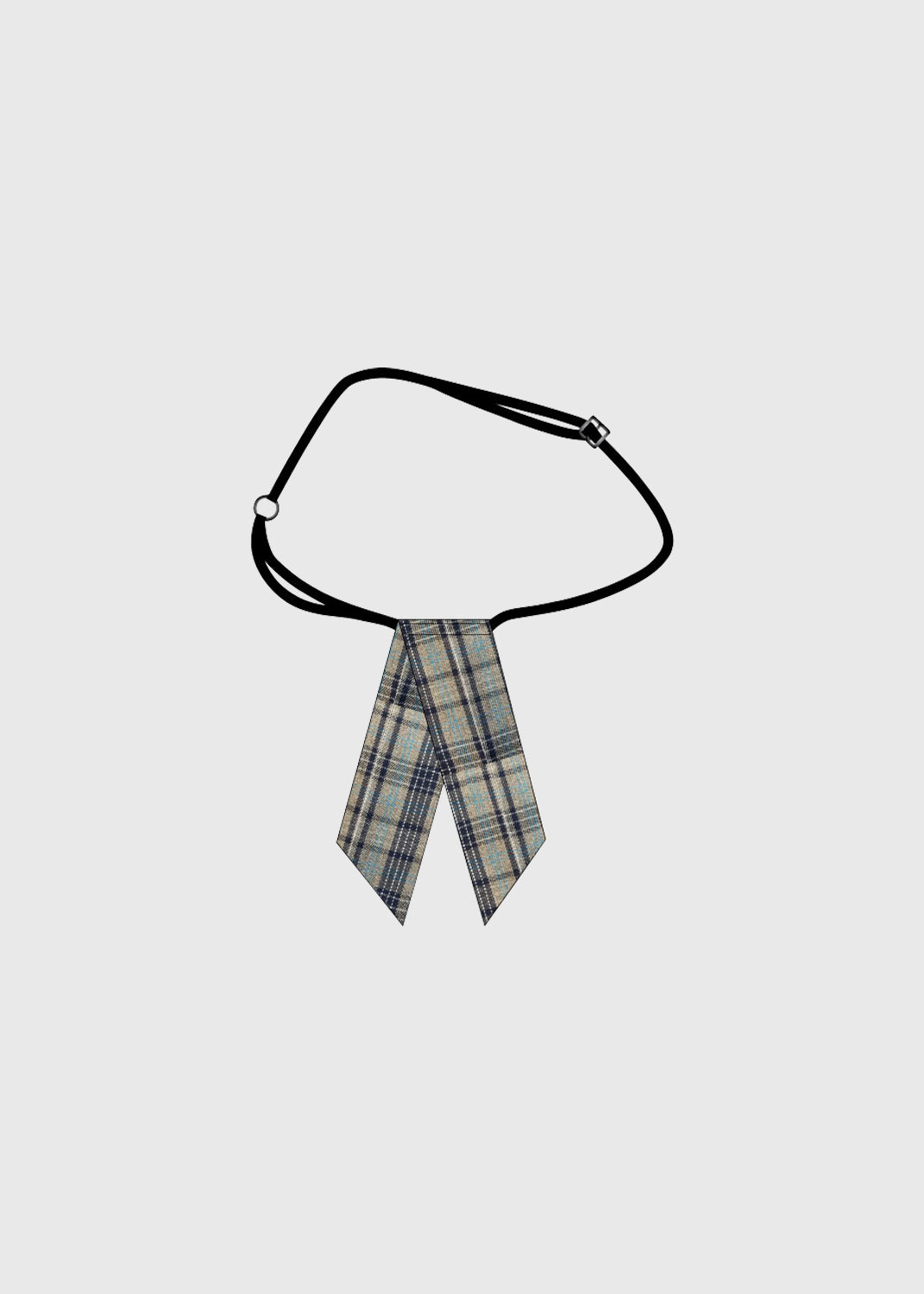 Tie for Blouse - Check Years 4 - 6