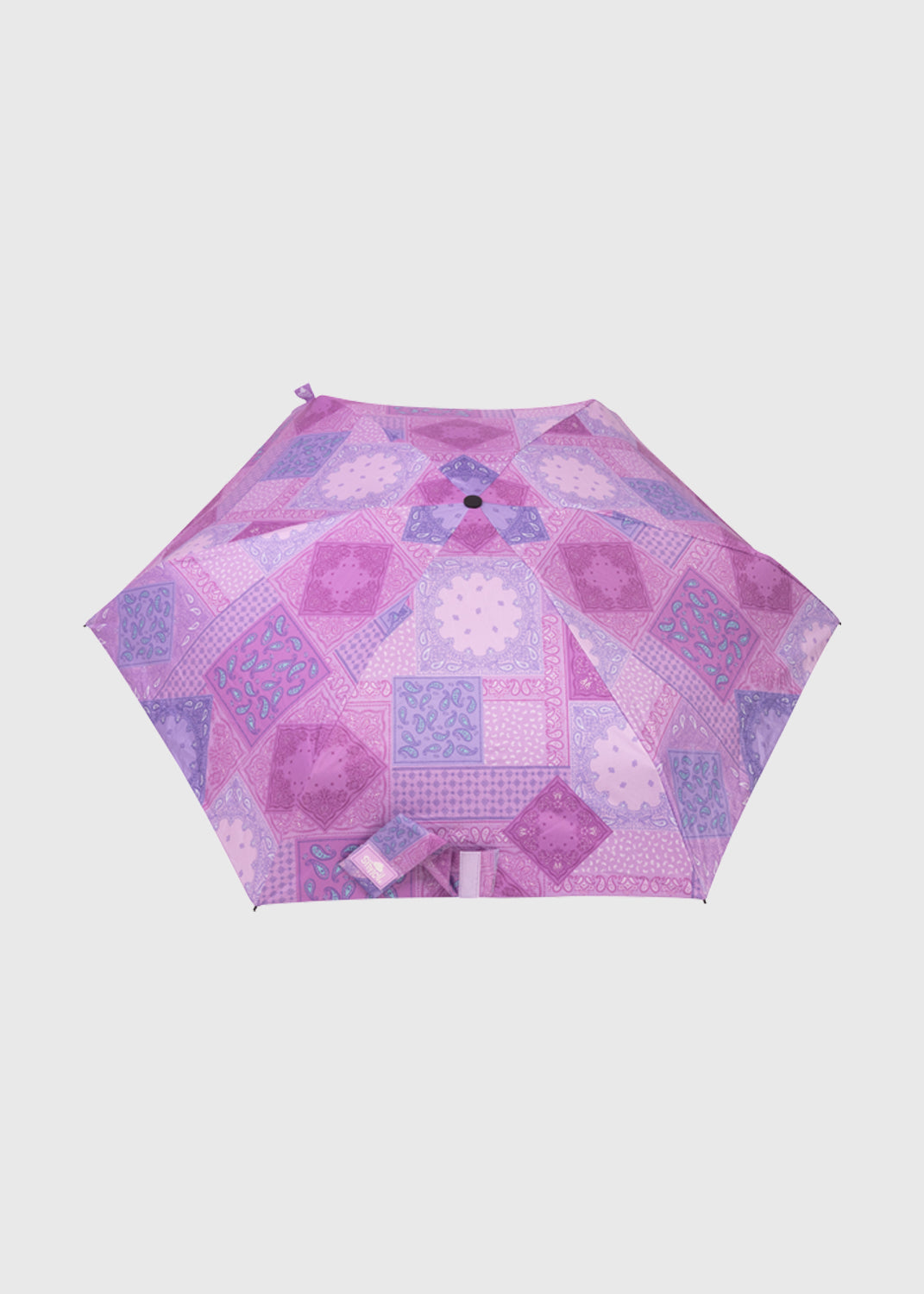 Compact Umbrella - Paisley Patch