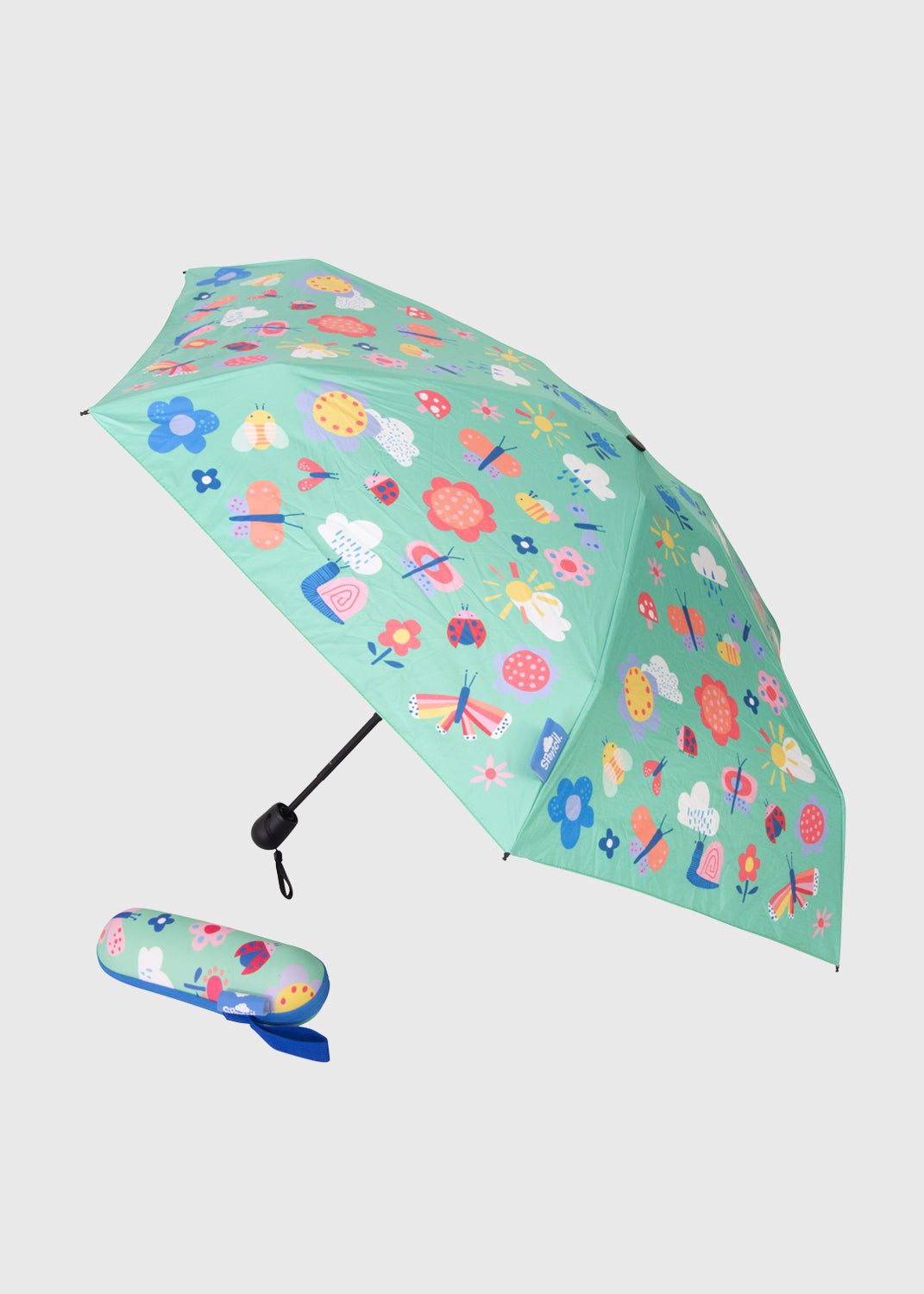 Compact Umbrella - Bee Happy