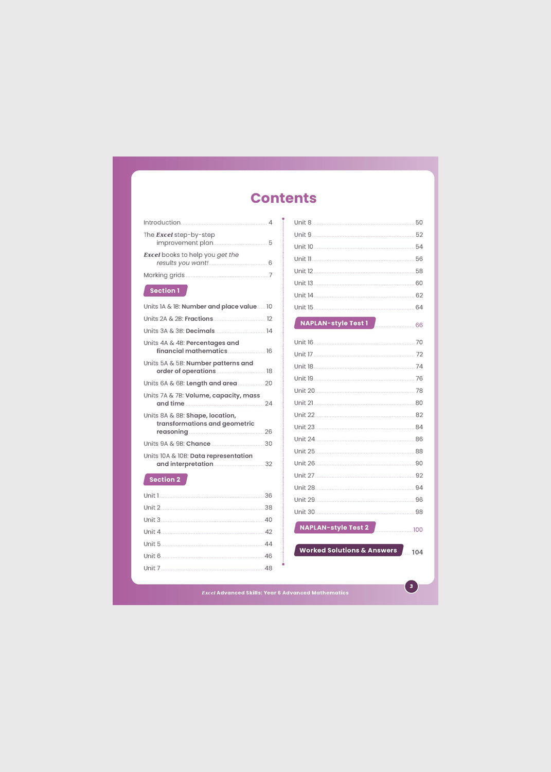 Excel Advanced Skills Workbooks: Advanced Mathematics - Year 6