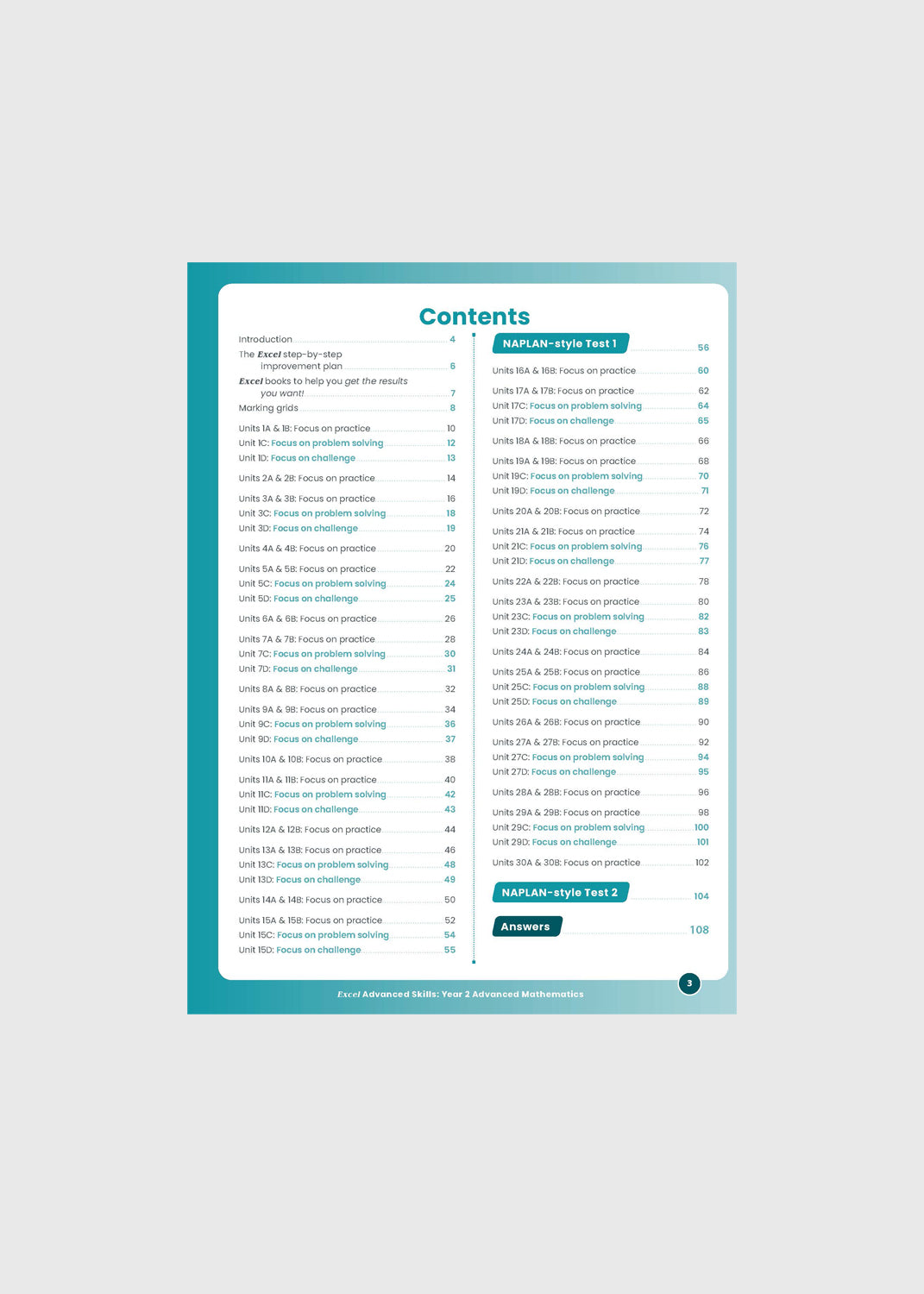 Excel Advanced Skills Workbooks: Advanced Mathematics - Year 2