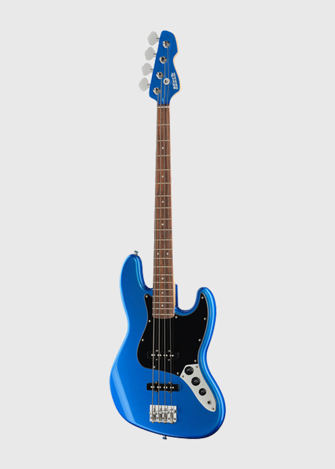 JB 4-String Electric Bass Guitar with Bag - Blue Sky
