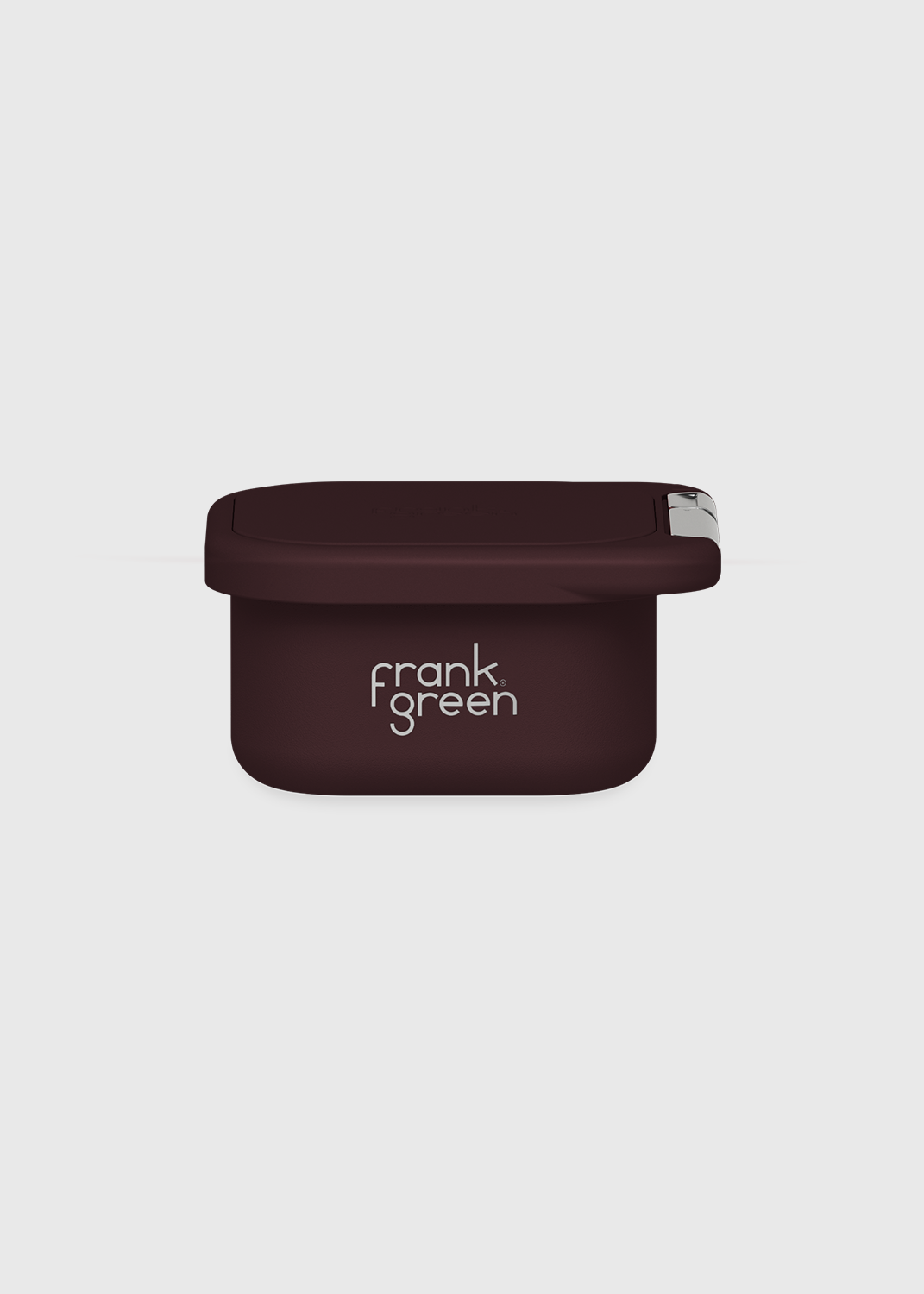 Snack Container with Silicone Lid - Chocolate