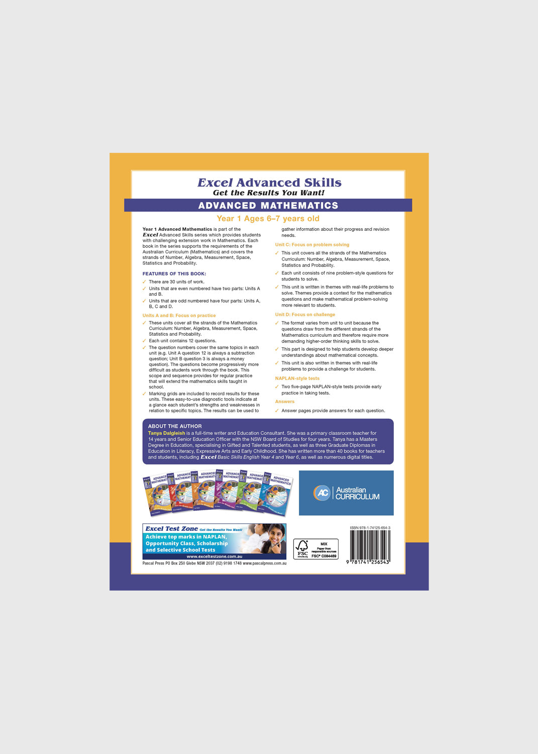 Excel Advanced Skills Workbooks: Advanced Mathematics - Year 1