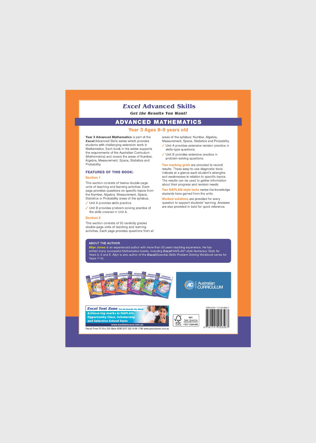 Excel Advanced Skills: Advanced Mathematics Workbook - Year 3