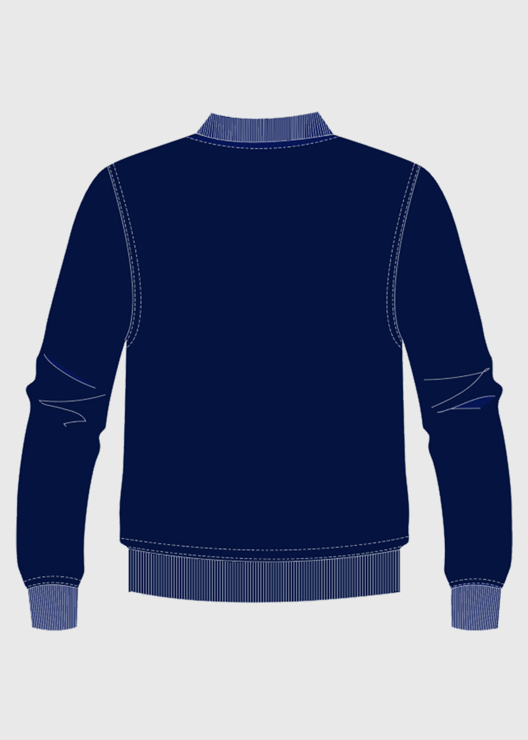 Jacket Fleece Zip Navy