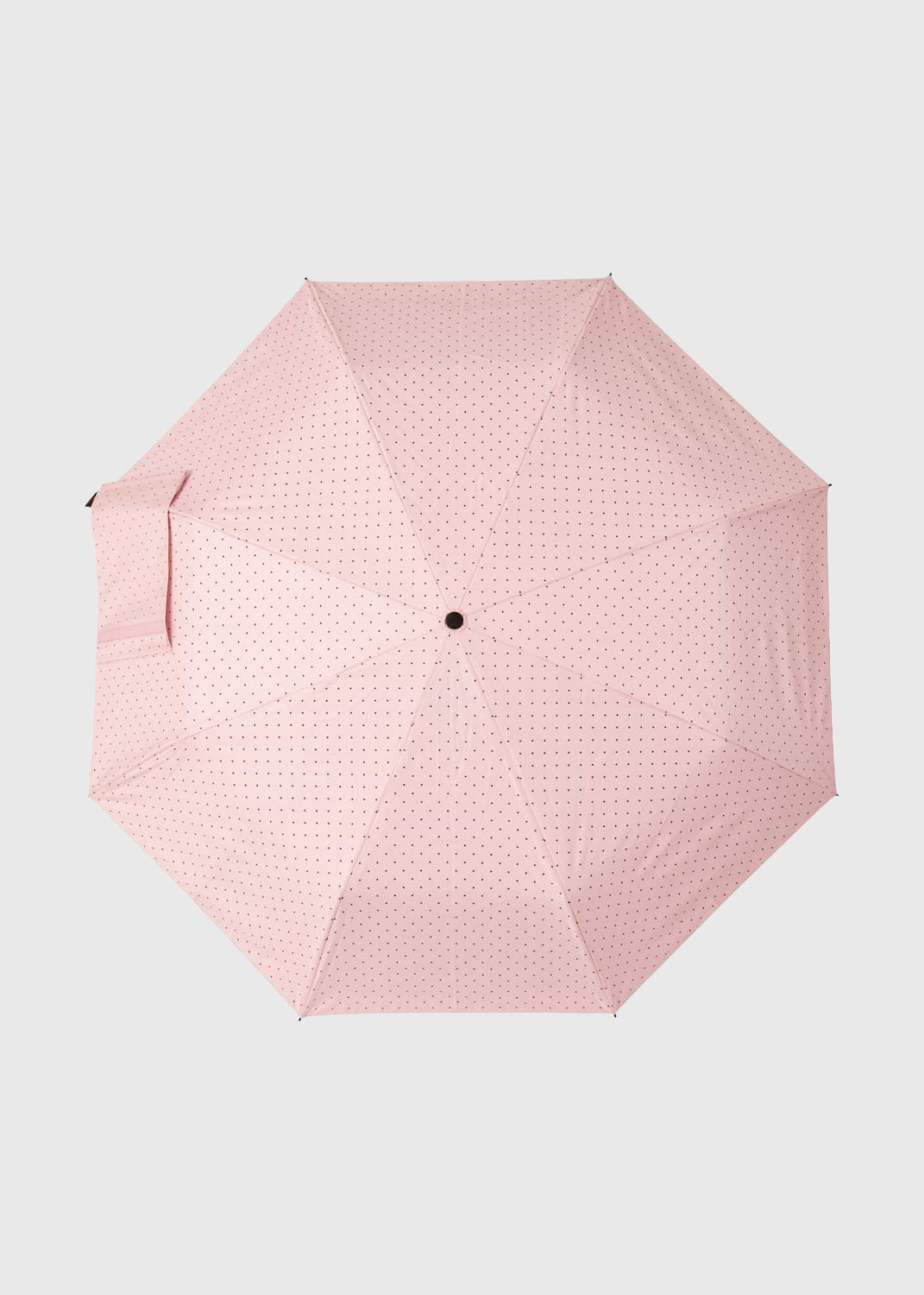 Mackenzie Folding Umbrella - Pink Polka Dots