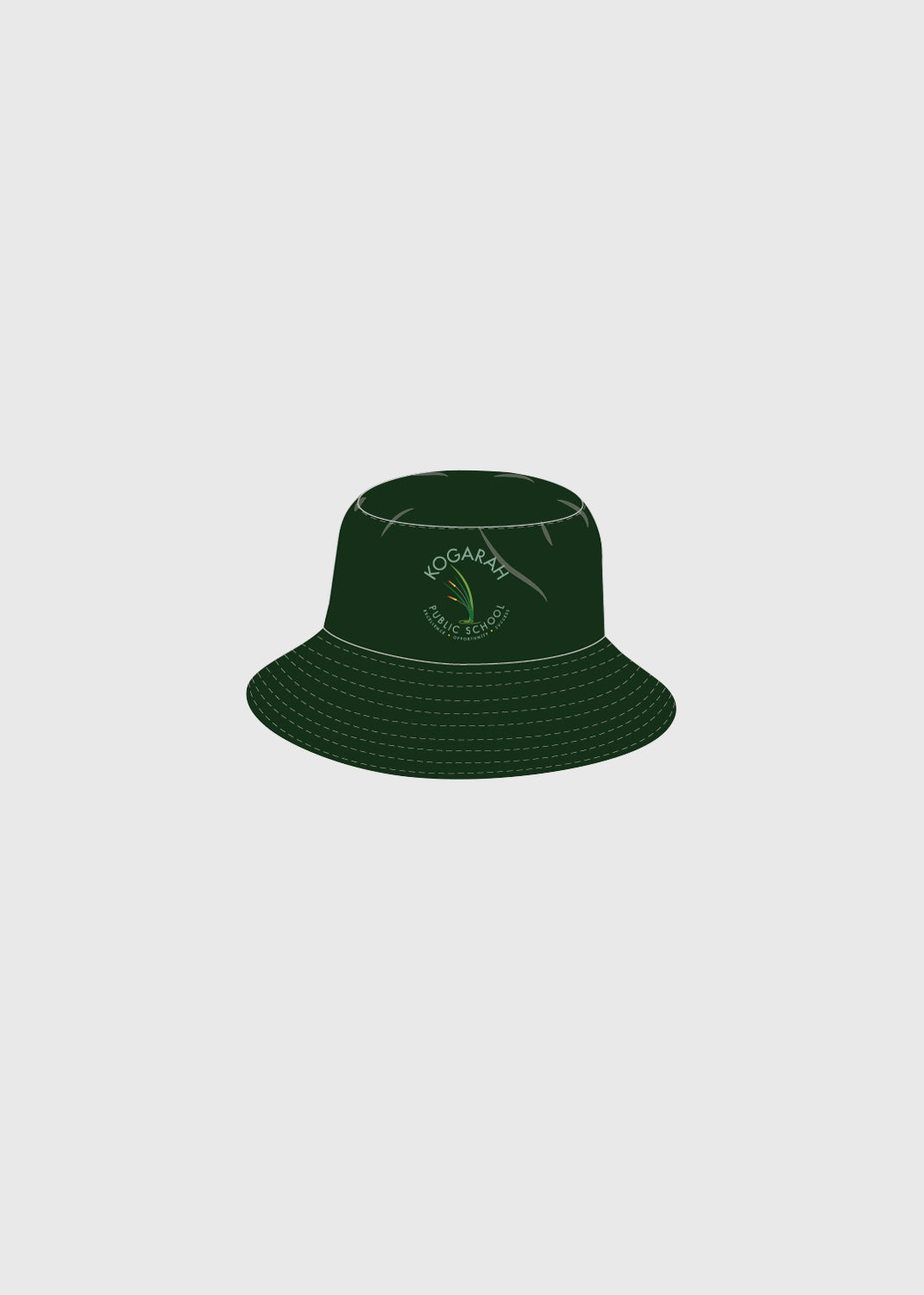 Bucket Hat Reversible Bass (Red)