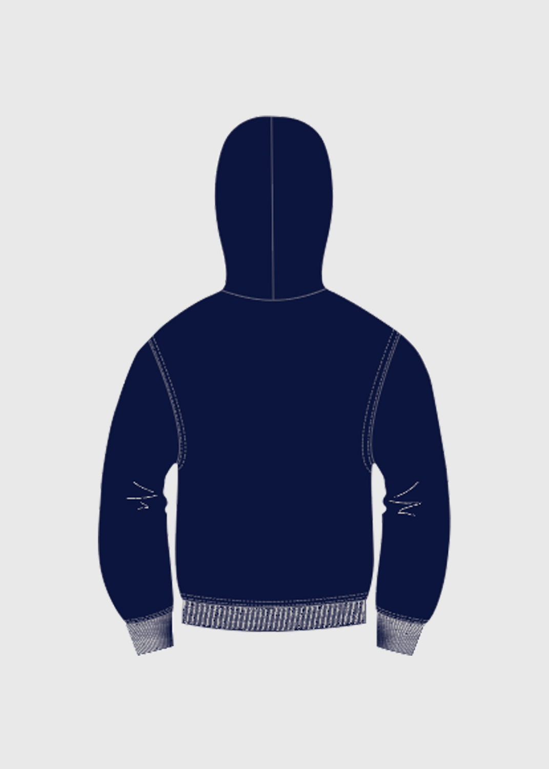 Jumper Hoodie Fleece Navy