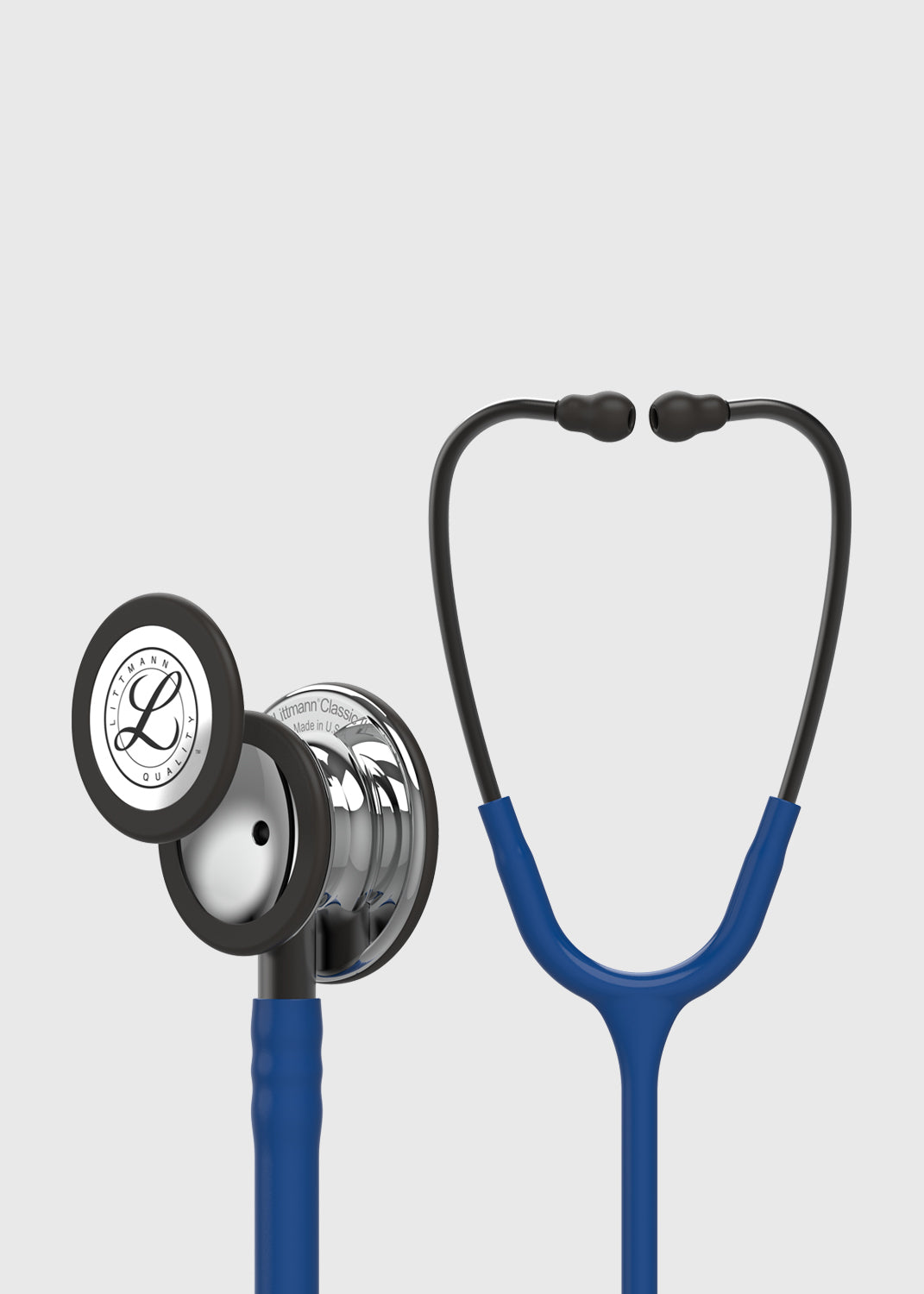 Classic III Stethoscope – High Polish Navy Blue/Smoke