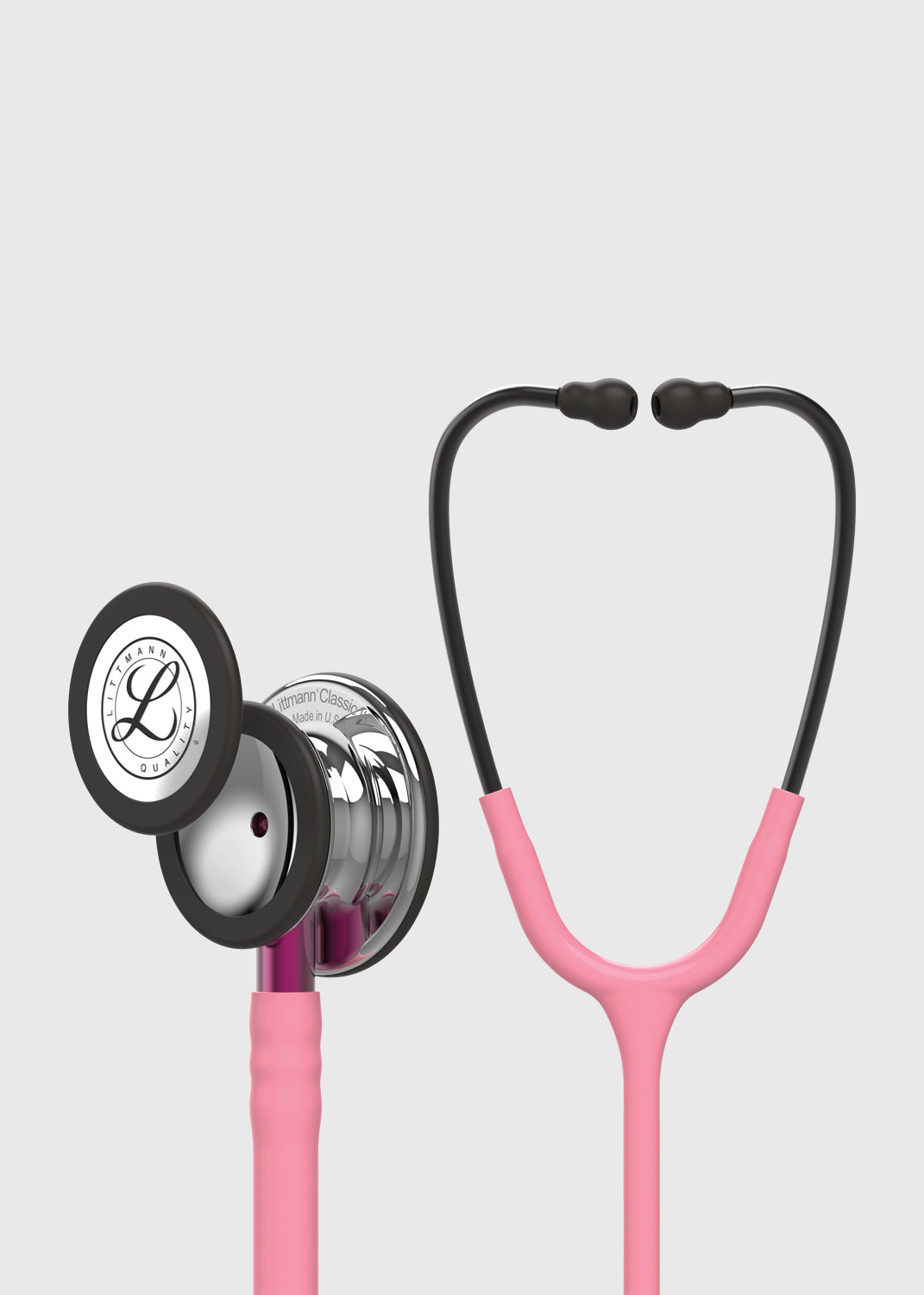 Classic III Stethoscope – High Polish Pearl Pink/Smoke