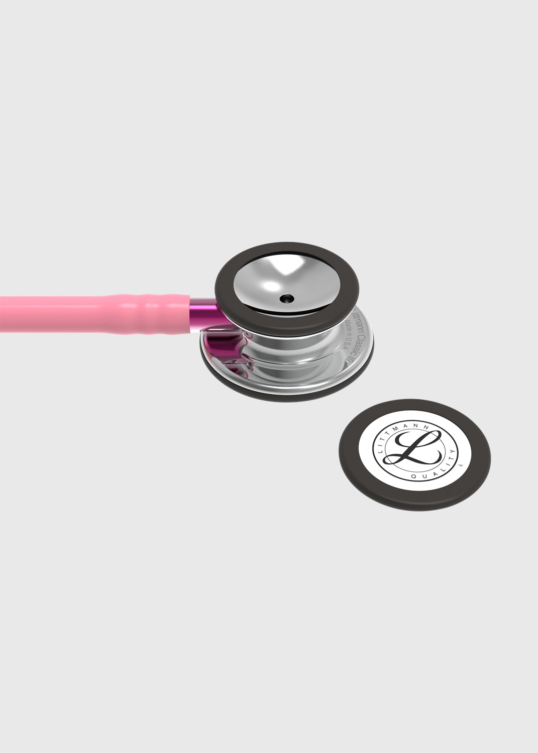Classic III Stethoscope – High Polish Pearl Pink/Smoke