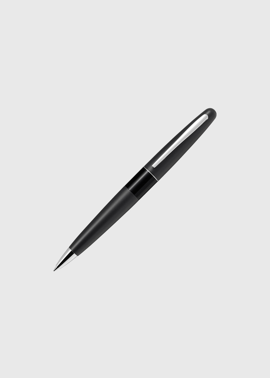 MR1 Ballpoint Pen Black Barrel Medium - Black Ink