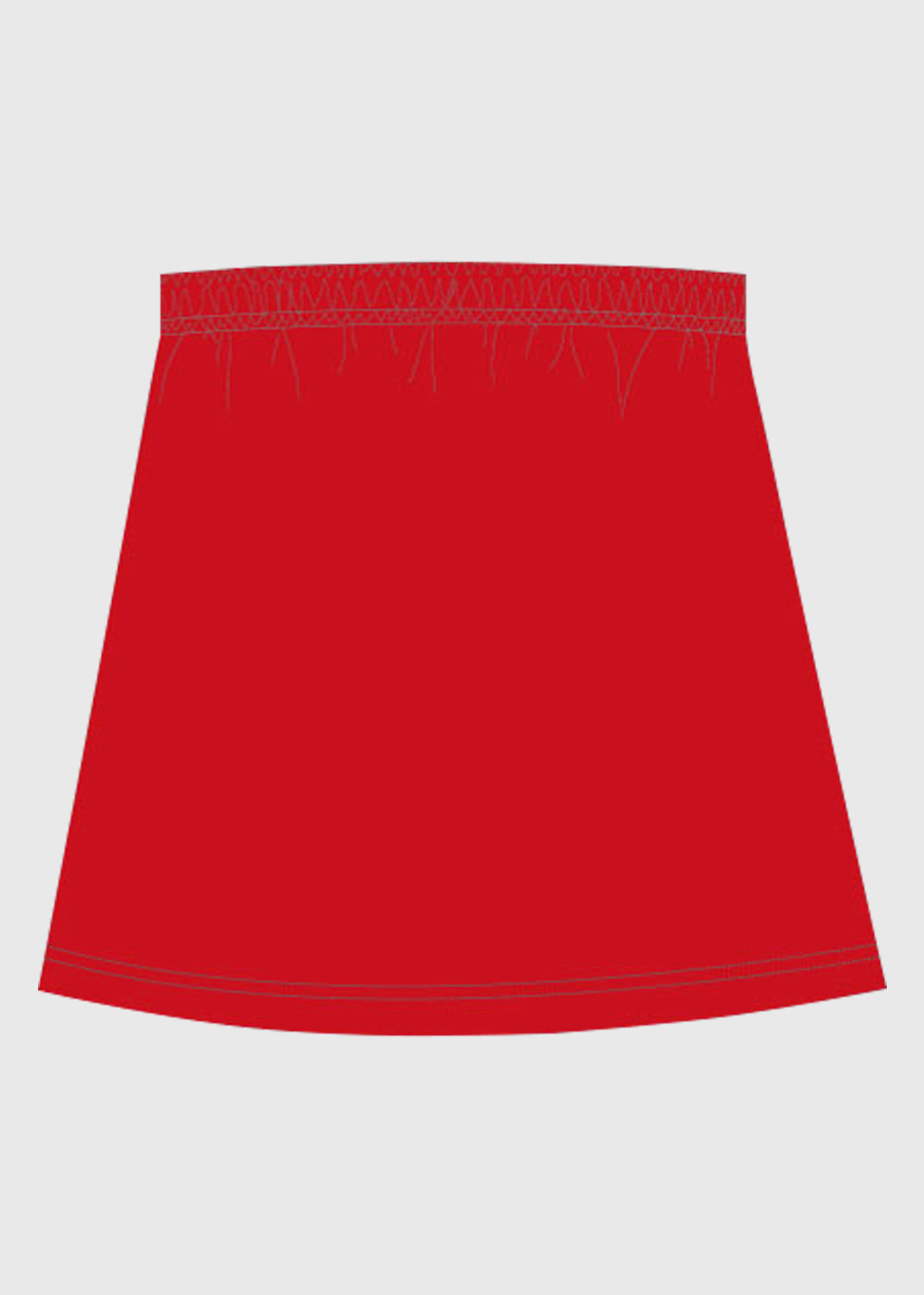 Skort Mesh Sports Red