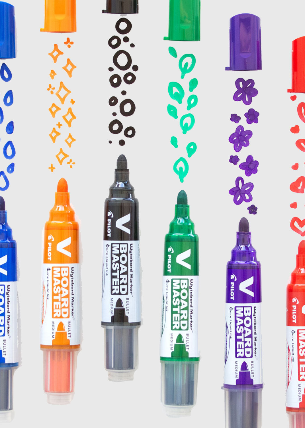 BegreeN V Board Master Bullet Tip Whiteboard Pen - Green