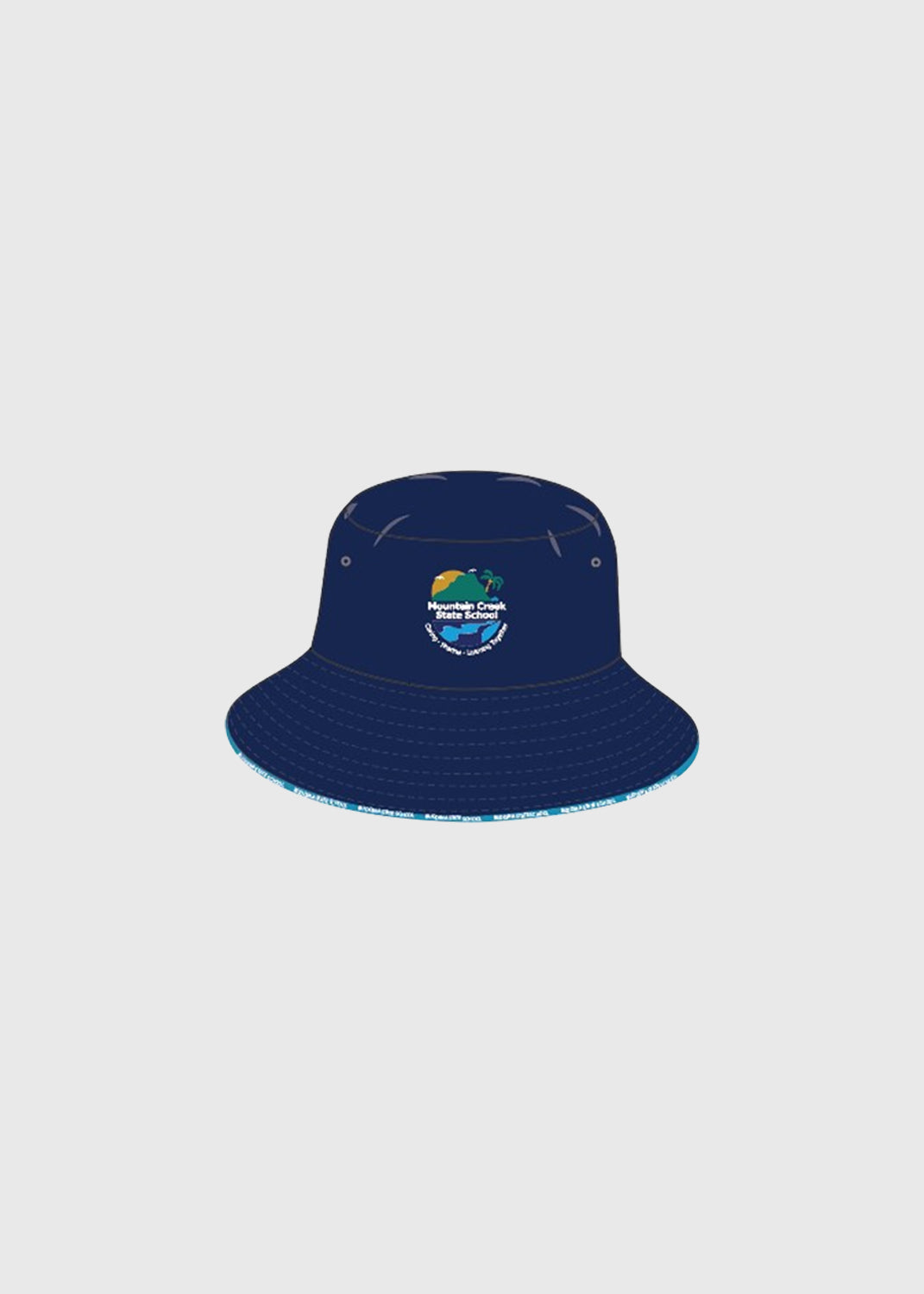 Hat Bucket Cawley Navy/Orange