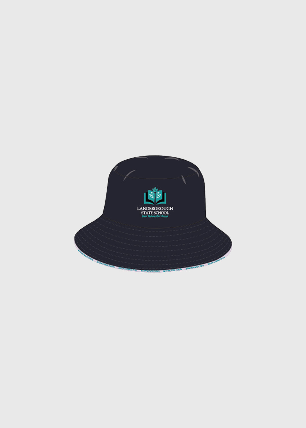 Hat Bucket Black/Yellow Burgess