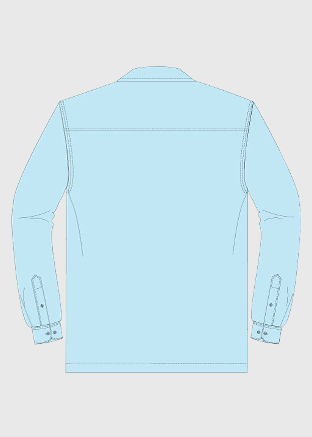 Shirt L/S Blue