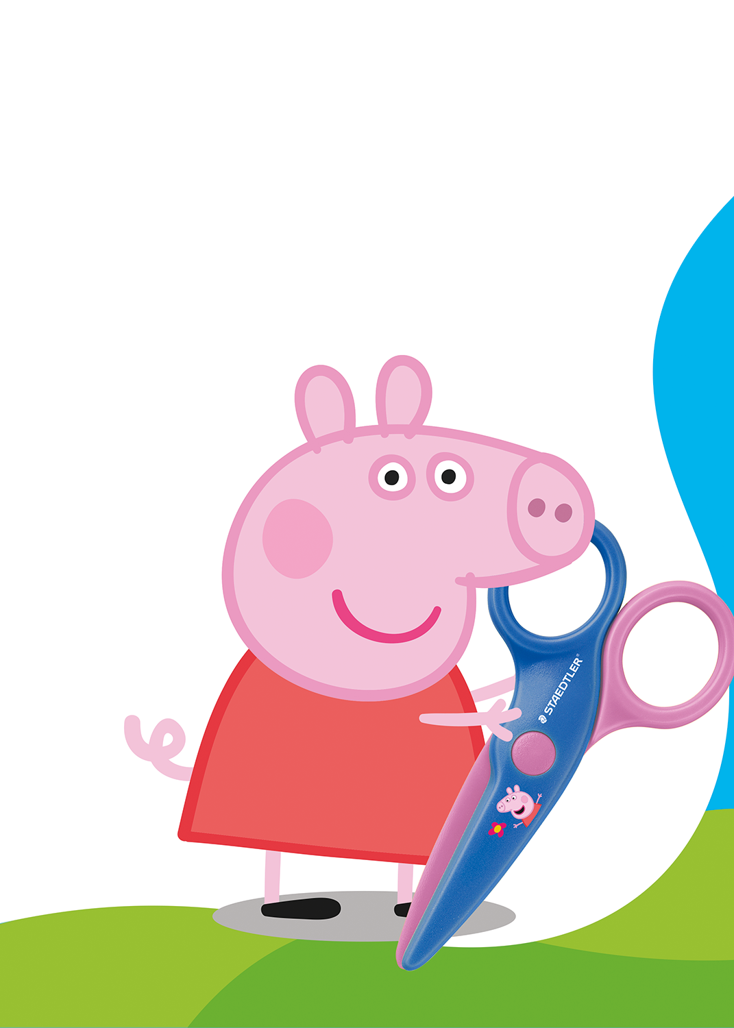 Noris Jnr Peppa pig safety scissors