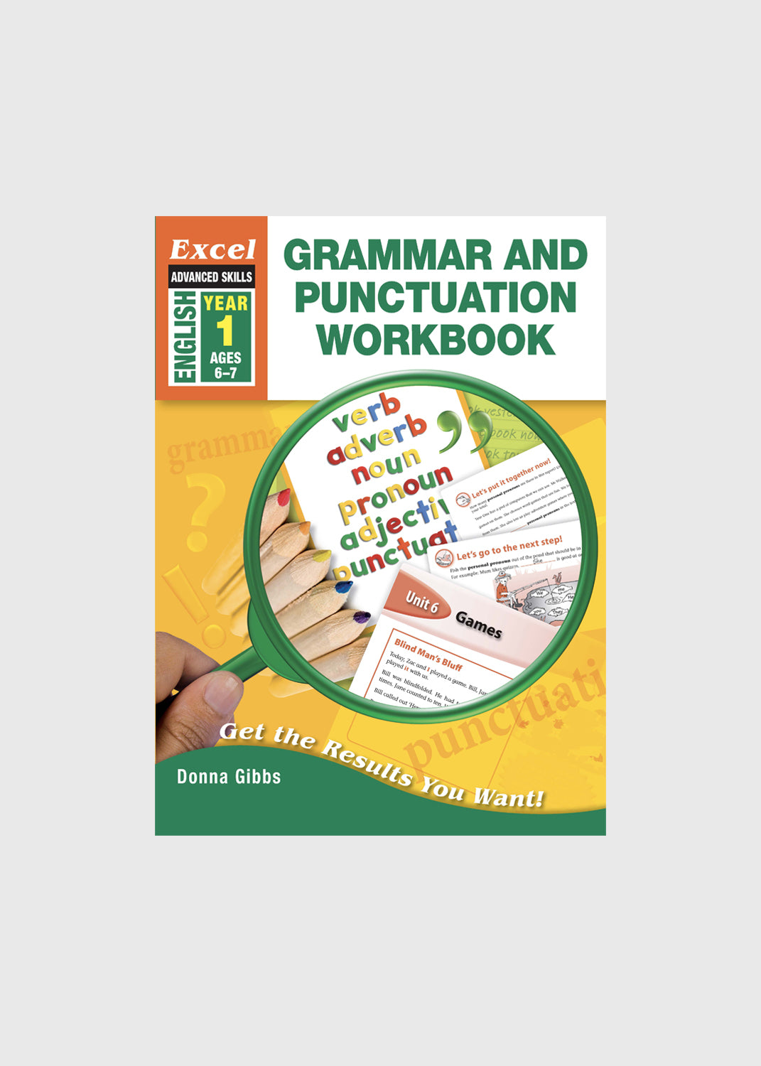 Excel Advanced Skills: Grammar and Punctuation Workbook – Year 1