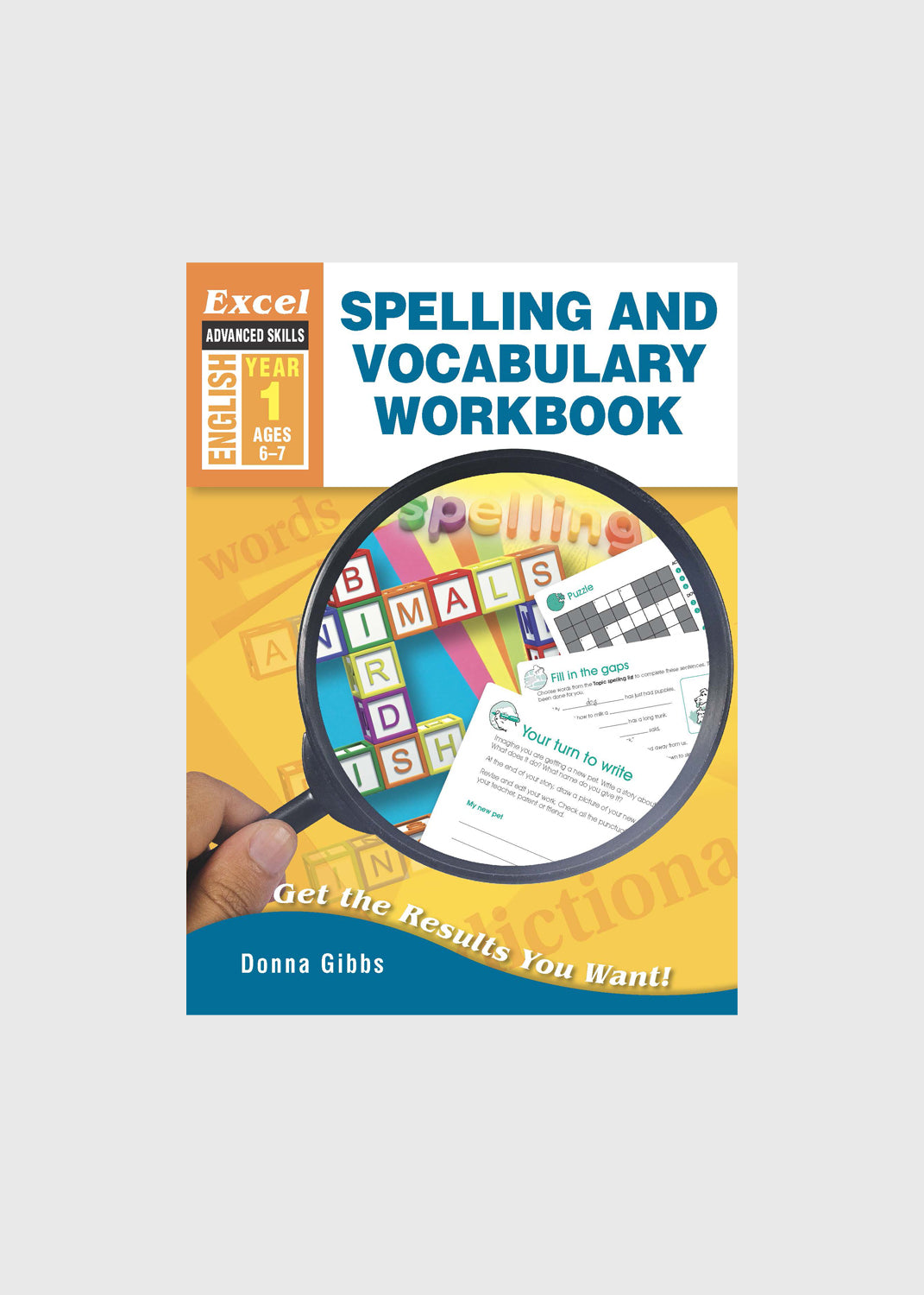 Excel Advanced Skills: Spelling and Vocabulary Workbook – Year 1