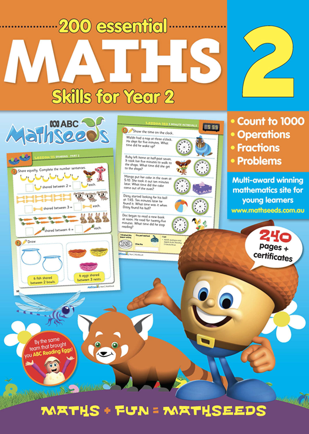 ABC Mathseeds Maths Skills - Year 2