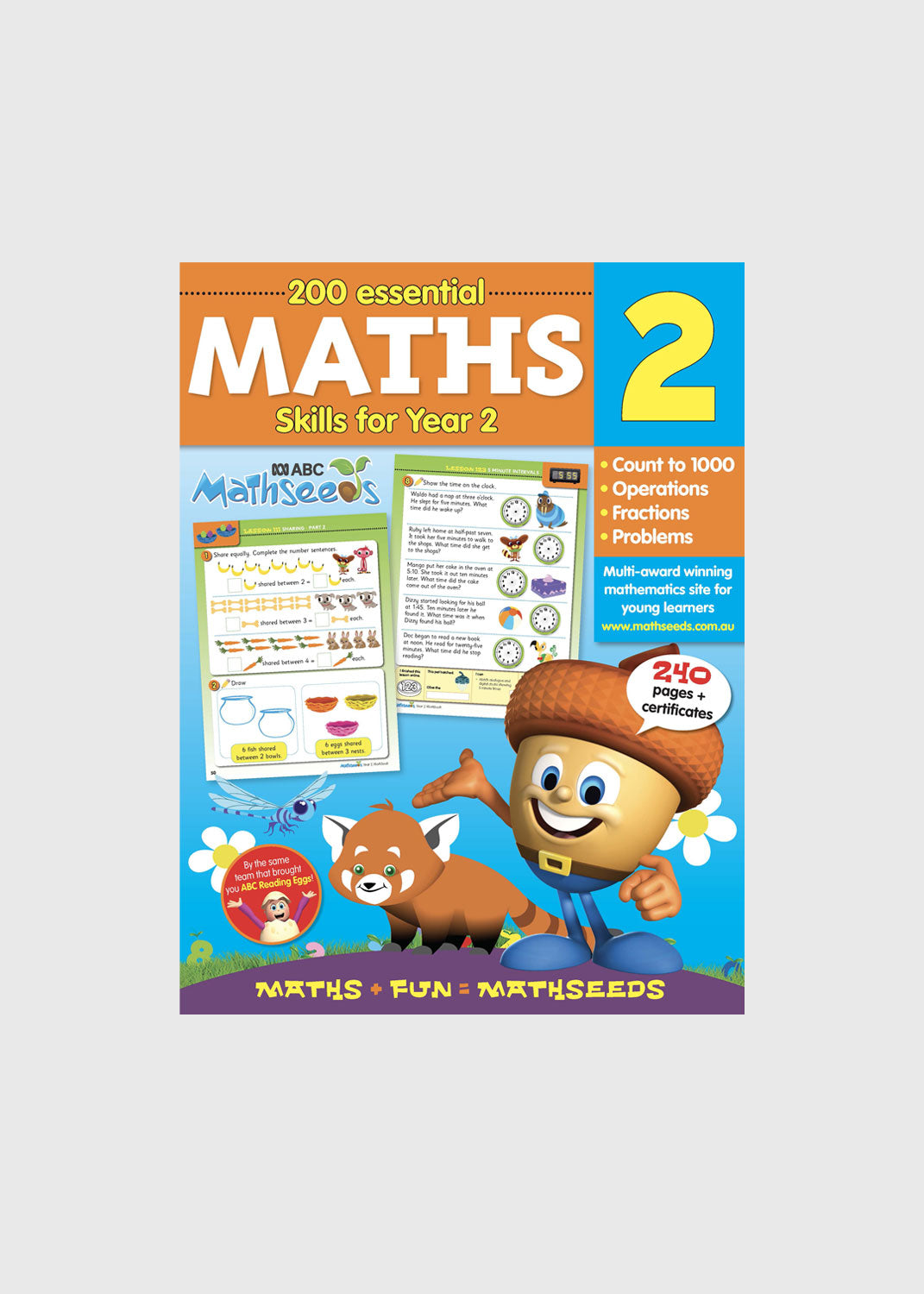 ABC Mathseeds Maths Skills - Year 2