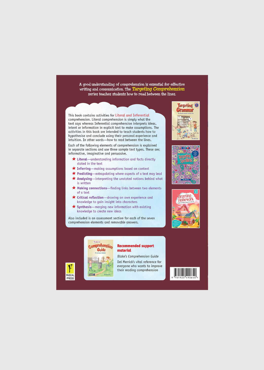 Targeting Comprehension Student Workbook – Year 5