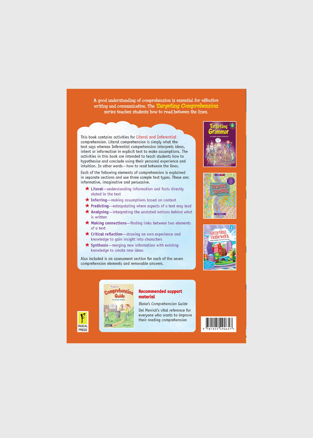 Targeting Comprehension Student Workbook – Year 6