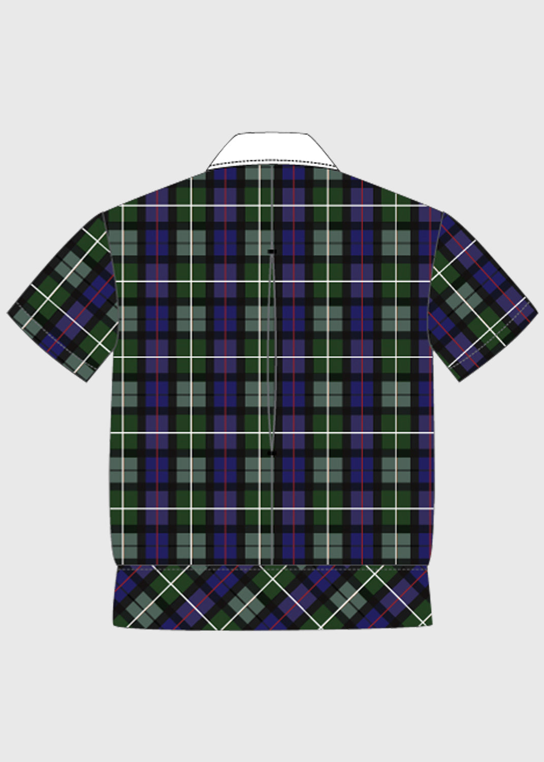 Blouse Green/Blue Check