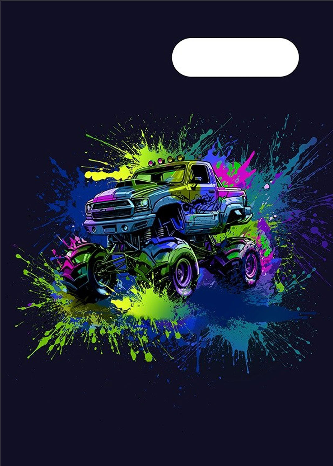 A4 Book Cover - Mega Wheels 1